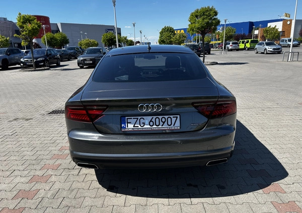 Audi A7 cena 115000 przebieg: 184000, rok produkcji 2015 z Szprotawa małe 301